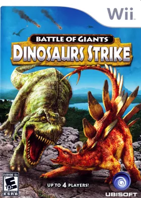 Battle of Giants - Dinosaurs Strike box cover front